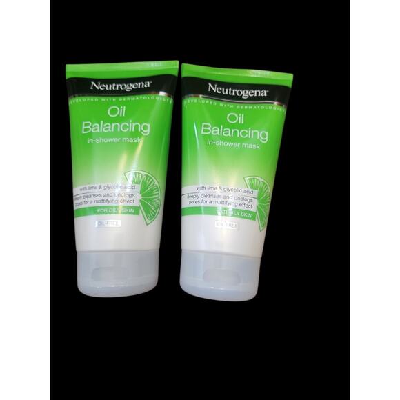 Neutrogena Other - Neutrogena Oil Balancing In Shower Mask With Lime 150ml 2 Pack